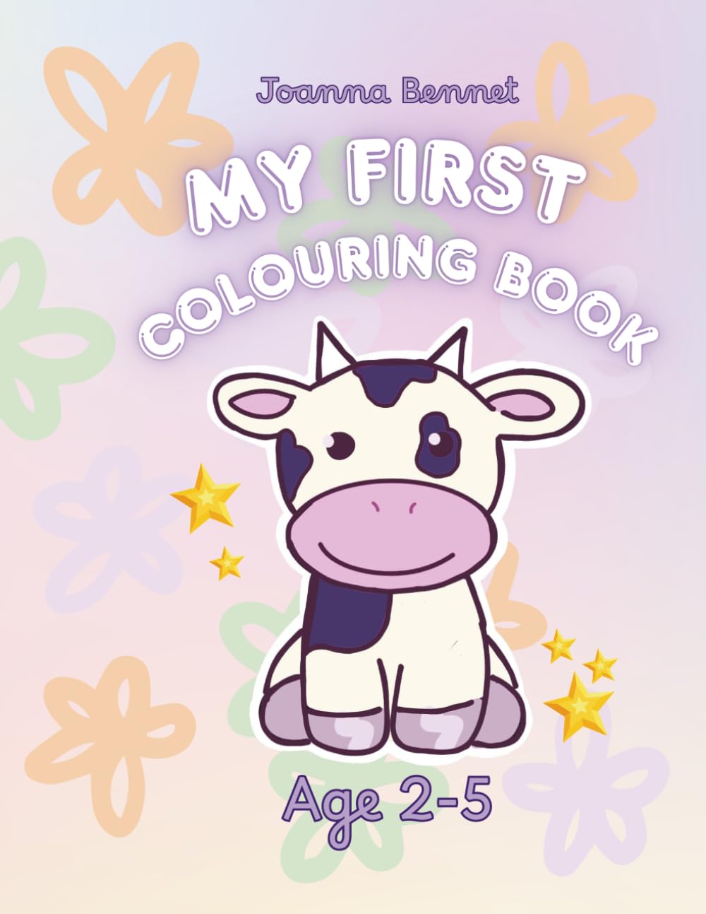 My First Coloring Book for Toddlers: Simple Animals Ages 2-5: Simple Designs for Developing Fine Motor Skills