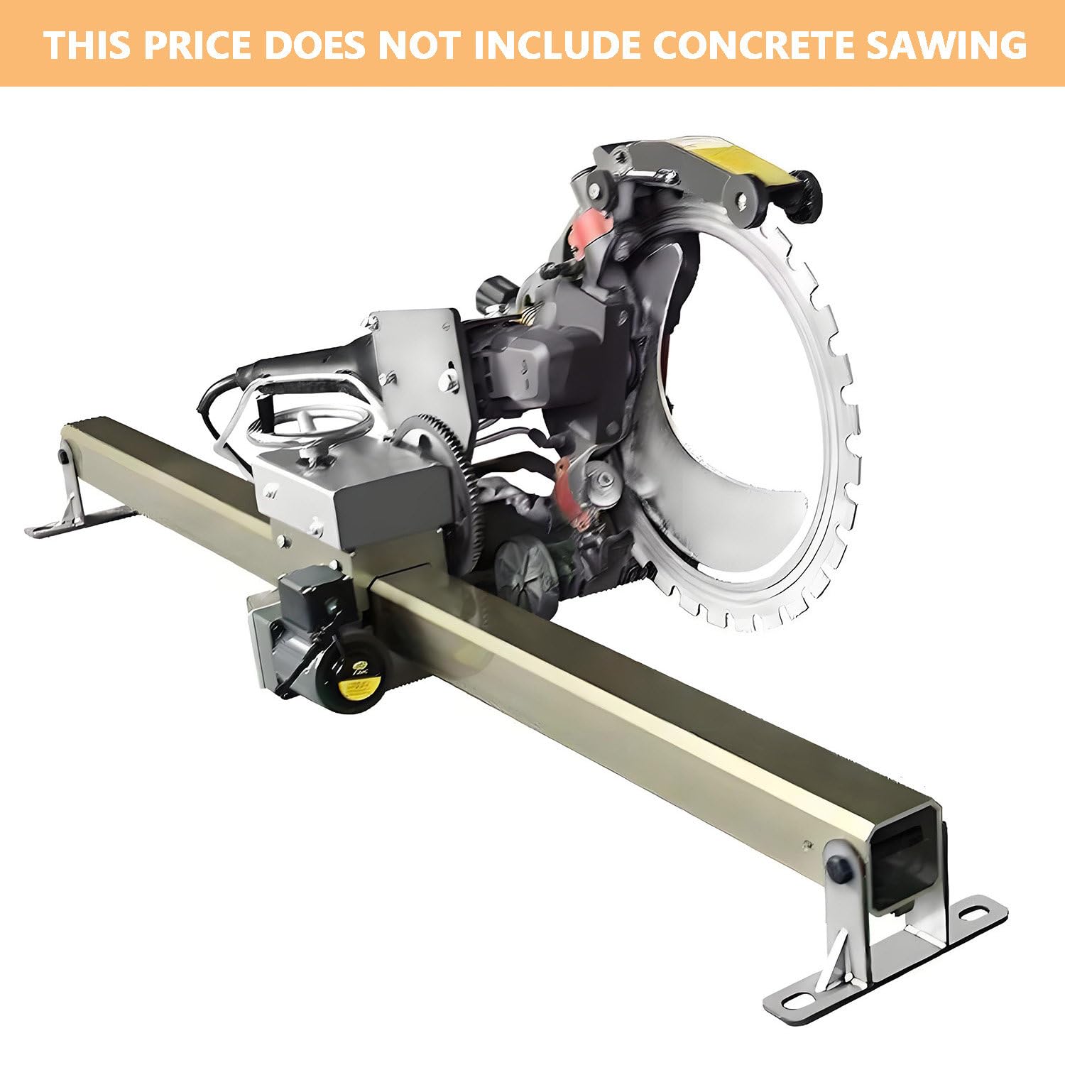 Guía para Sierra Circular 150–300 cm con Control Remoto, riel de Aluminio Reforzado, Corte Lineal Suave para Aperturas de Puertas/Ventanas y Ranuras en Pared, sin la Sierra 150cm