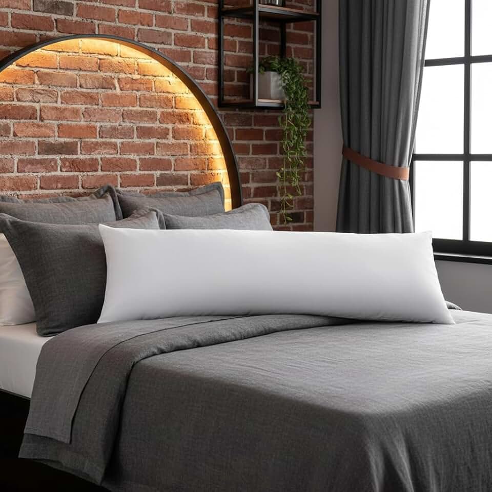 Travesseiro de corpo xuxao gigante 1,60x50 100% algodão enchimento fibra de silicone firme para dormir de lado