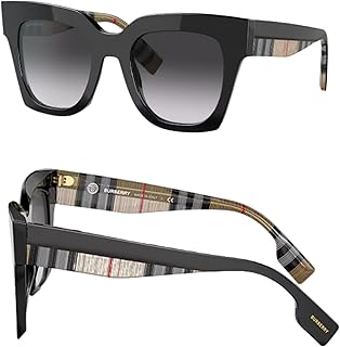BURBERRY Kitty BE4364 Square Shape Acetate Sunglasses with Luxury Eyewear Kit