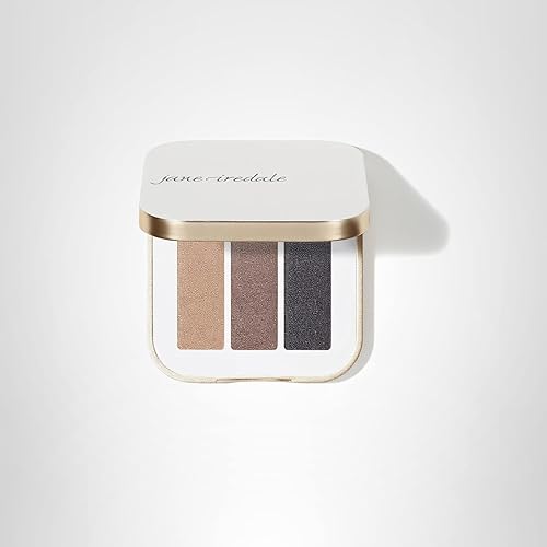 Vista 81 de jane iredale PurePressed - Sombra de ojos triple con base mineral altamente pigmentada, fórmula de larga duración y resistente a las arrugas, segura