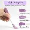 Silicone Face Mask Brush, 3 Pack Mask Applicator Tool and Massage Spatula for Apply Mud, Clay, Charcoal Mixed Mask, Cream, Lotion
