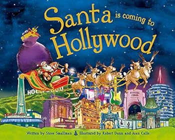 Hardcover Santa Is Coming to Hollywood Book