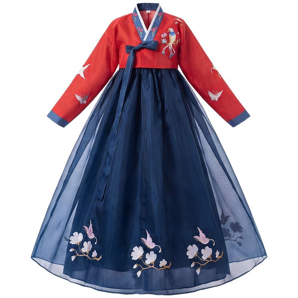 Baokuan Women Hanbok Dress Korean Traditional Hanbok Korean Hanbok Korean Traditional Dress Korean National Costumes