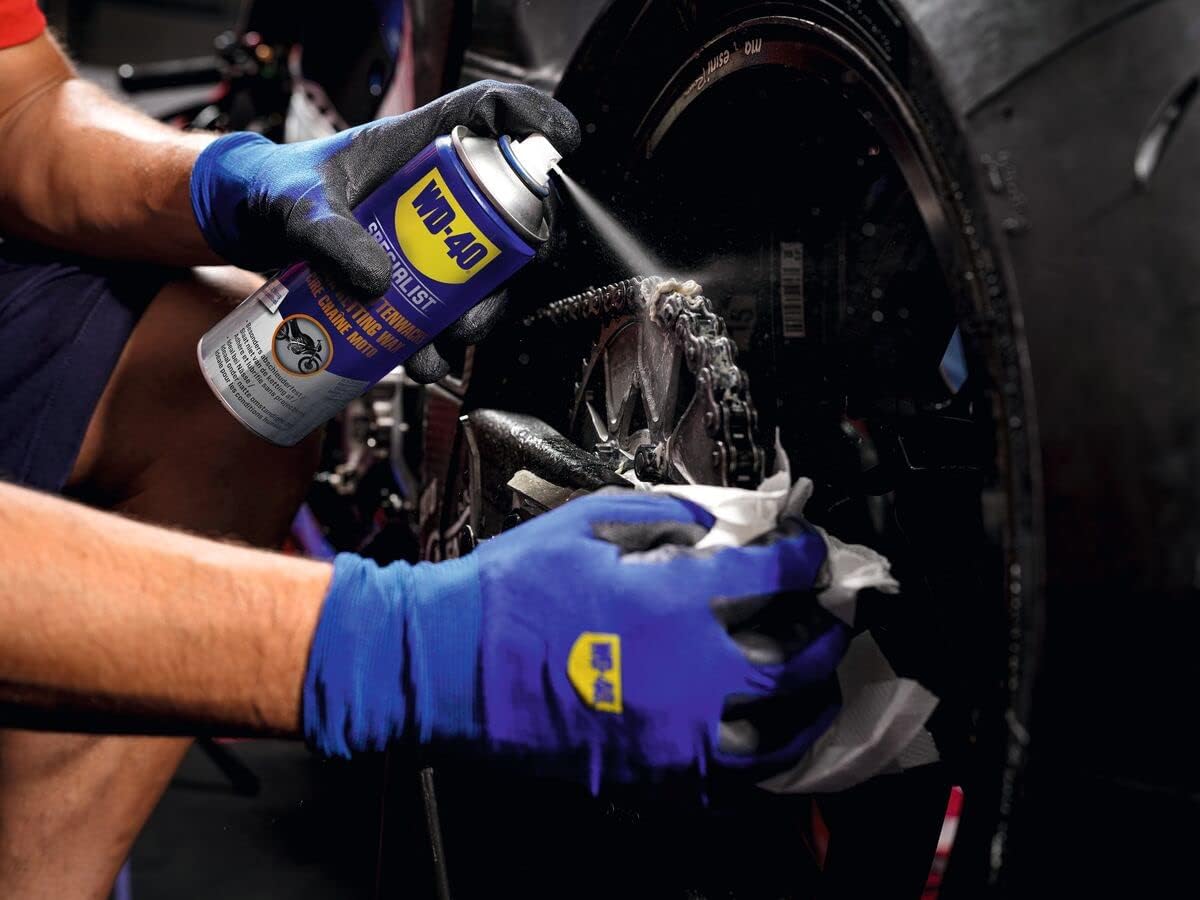 WD-40 Specialist Motorrad Kettenwachs 6x400ml, Motorradpflege