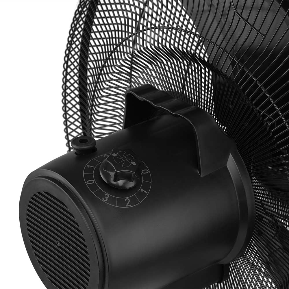 Orbegozo Ventilador industrial oscilante 2 en 1 pared y suelo PWO 0845, potencia 110W, 3 aspas, 3 velocidades.