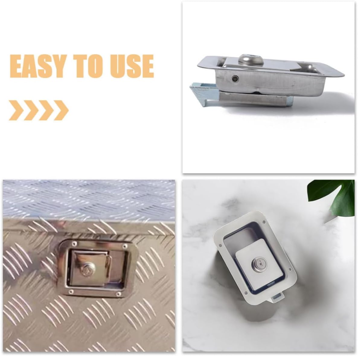 Stainless Steel Box Latch Lock for Rv Truck Bed Toolbox