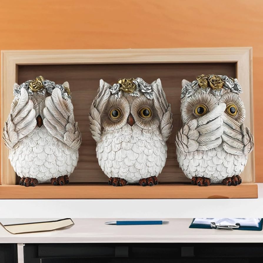 ふくろう　インテリア Amazon.co.jp: JAnjiaLxY フクロウの像 ふくろう 置物