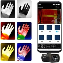 HT-201 Mobile Phone Thermal Imager for Phone for Android Type-C 320x240 IR Infrared Thermal Imager visible image resolution 640x480