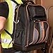 Klein Tools 62805BPTECH 28-Pocket Laptop Backpack Tool Bag, Tradesman Pro Extra-Large Tech Tool Backpack with Molded Bottom, Charging Port