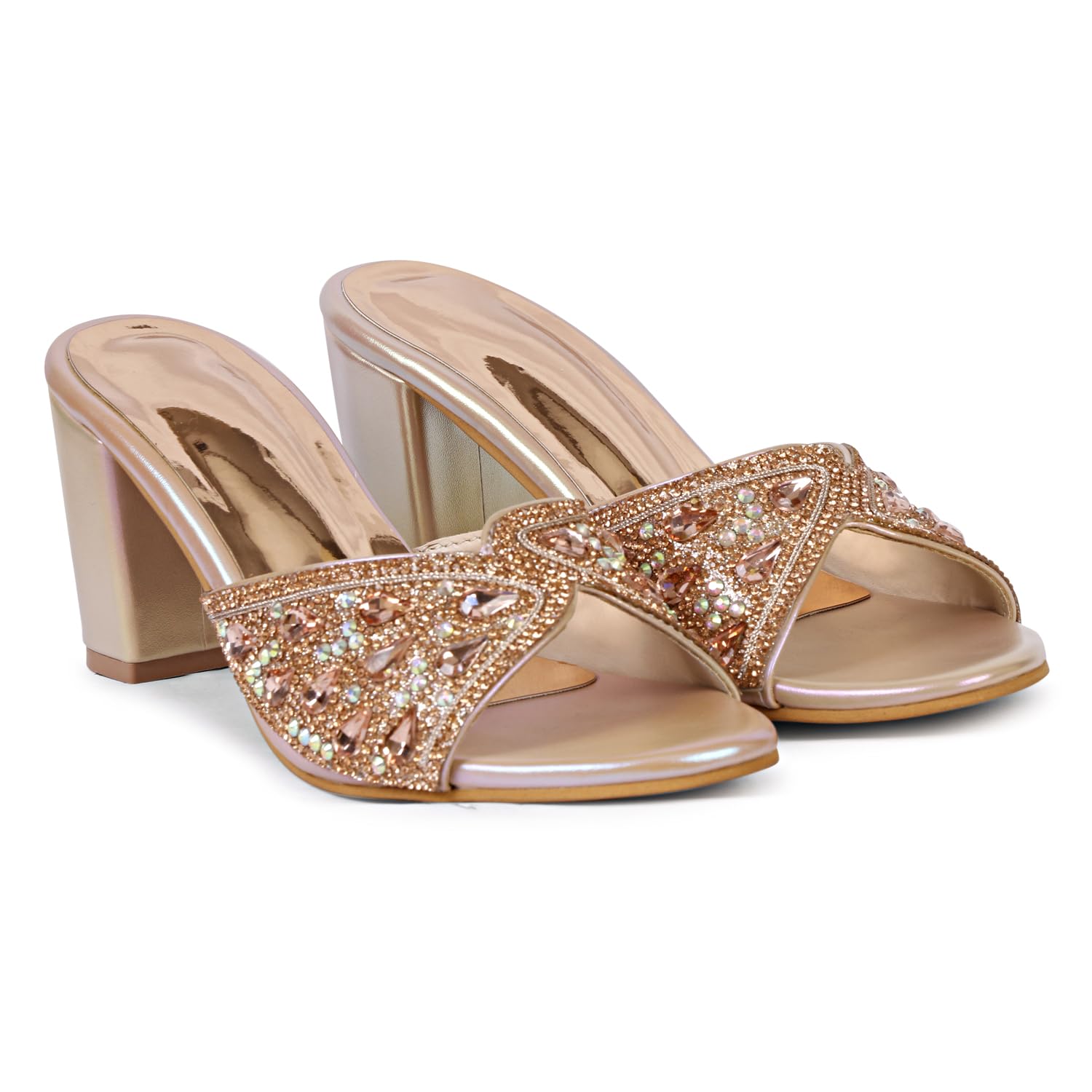 DB Cooper Fancy Wedding Embroidery Heel Sandal For Women & Girls|Stylish Embellished Wedding Sandals, 4 UK (B0CQZ5DJL4) Amazon Price History, Amazon Price Tracker