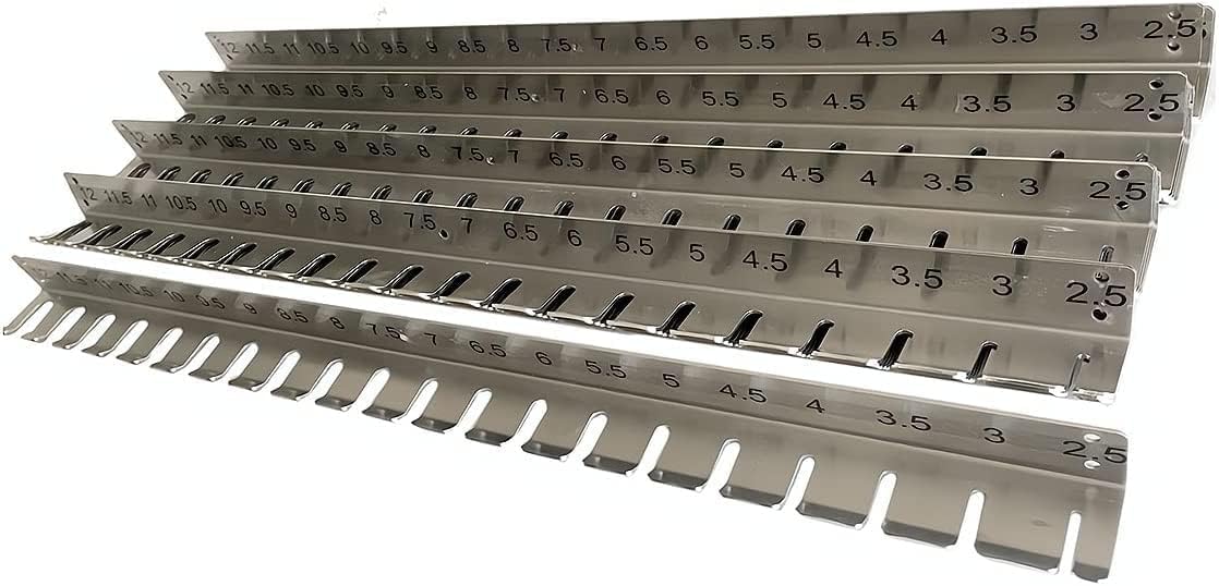 304 Stainless Steel Rack Wall Hanging Frame For Endotracheal Tubes Veterinaria Equipment(2.0-12,57CM)