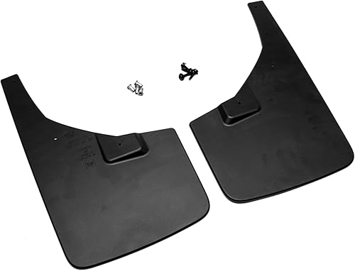 GM Accessories 22894862 Protectores contra salpicaduras planos delanteros en color antracita