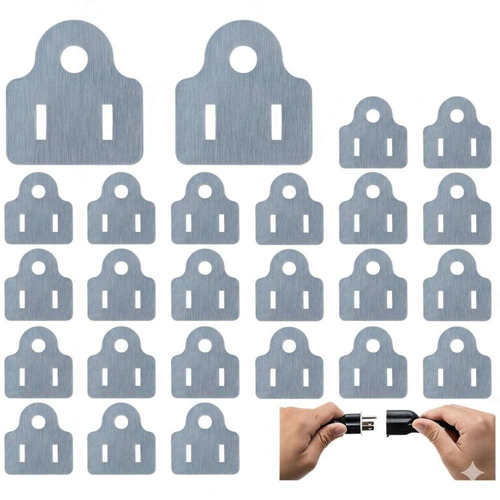 IJSDNVJNDX StopTrip GFCI Protector Waterproof, Outdoor Extension Cord Gasket Plug Covers, Weatherproof Light Gaskets 25PCS