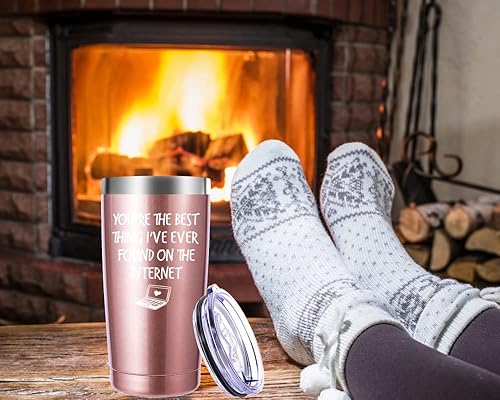 Miniatura 4 de Regalos de vaso de 20 onzas con texto en inglés You are the Best Thing (You are the Best Thing) de 20 onzas. Regalos de aniversario y San Valentín