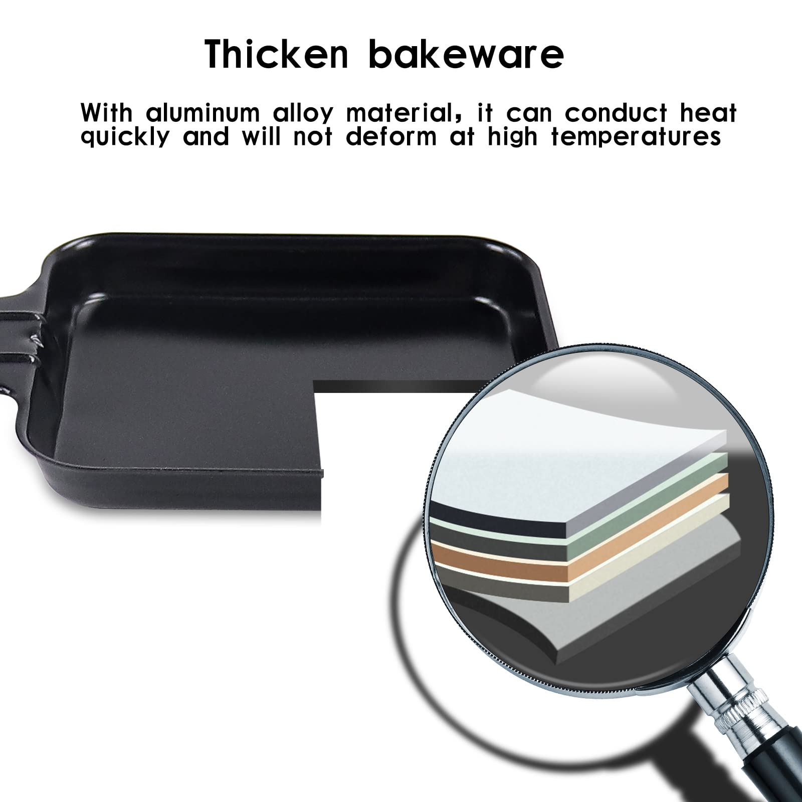 Mini Padelle per Raclette, Piastra per Raclette Rivestimento Antiaderente Accessori per Raclette Aantiaderente per Raclette Universale, 8 Pezzi