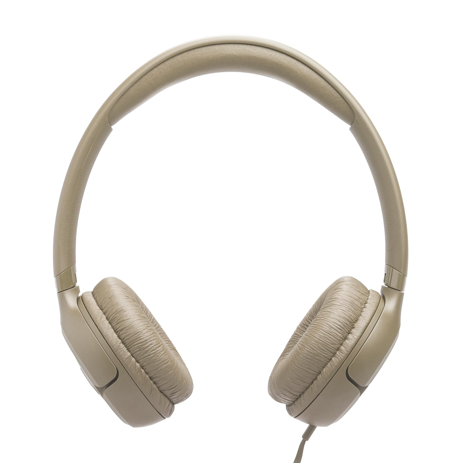 JBL Tune 530 C, Casque Filaire Supra-Auriculaire, Beige | Confortable, avec Micro, Son JBL Pure Bass, connectivité USB-C, Préréglages EQ, Design Pliable et Câble Anti-Nœuds