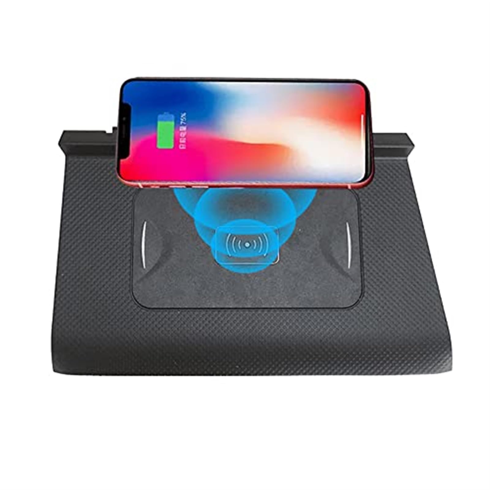 Caricabatterie Wireless per Auto per VW per Tiguan MK2 Allspace Tharu 2016 2018 Tappetino di Ricarica Qi Supporto per Telefono Cellulare Adattatore per Ricarica Wireless
