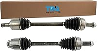 Vista 342 de TRQ Juego de conjunto de eje de transmisión CV delantero para conductor y pasajero, 2 piezas, compatible con Ford Explorer 4WD 95-01, Explorer AWD