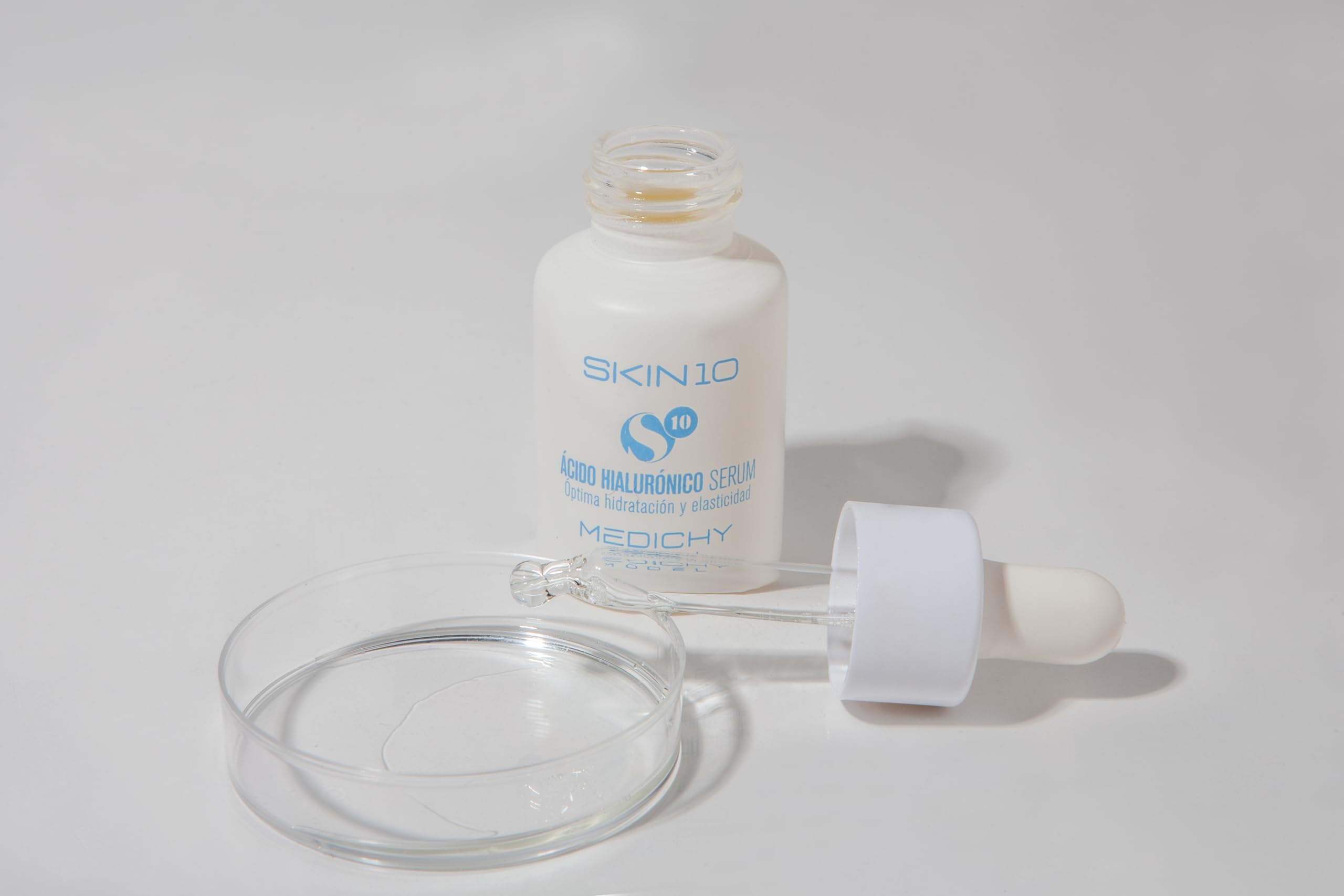 MEDICHY MODEL - Skin10 Hyaluronsäure-Serum – Intensive Feuchtigkeitsversorgung und Verjüngung – Anti-Aging-Formel für glatte und straffe Haut – 30 ml