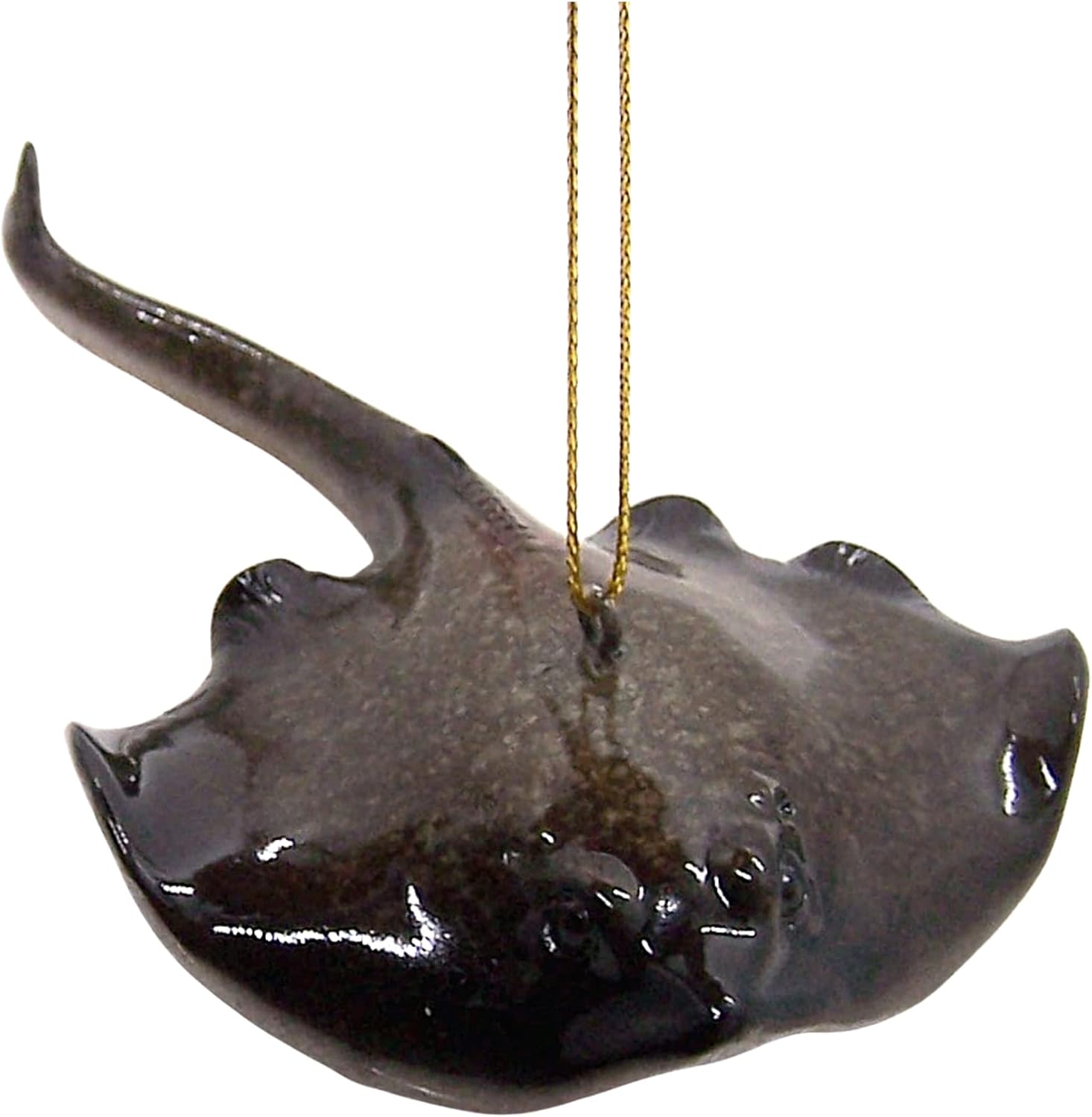 Swimming Stingray Christmas Ornament, Holiday Décor, Nautical Theme, 4.5 Inches - Image 5