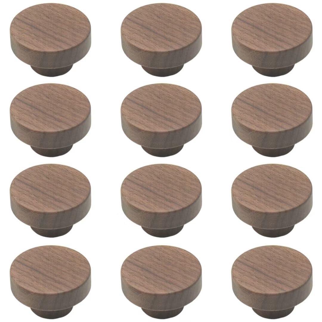 JJUNW Lot De 6 Boutons D'armoire Ronds En Rotin Tissé De Style Bohème Pour Commode, Meubles De Cuisine, Chambre D'enfant, Armoire à Faire Soi-même (beige