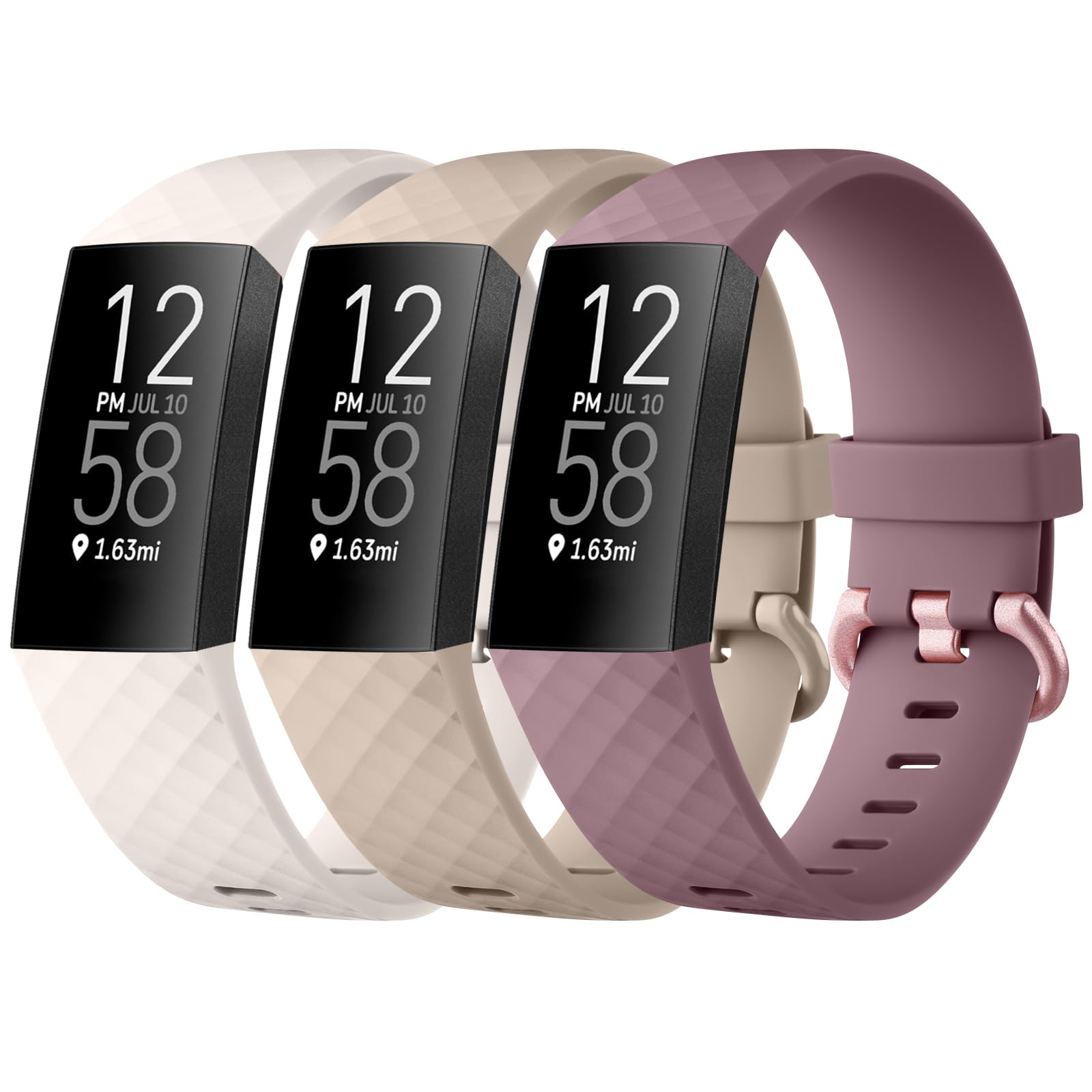 Tobfit Metall Armband Für Fitbit Charge 3/4 - Edelstahl & Magnetisch