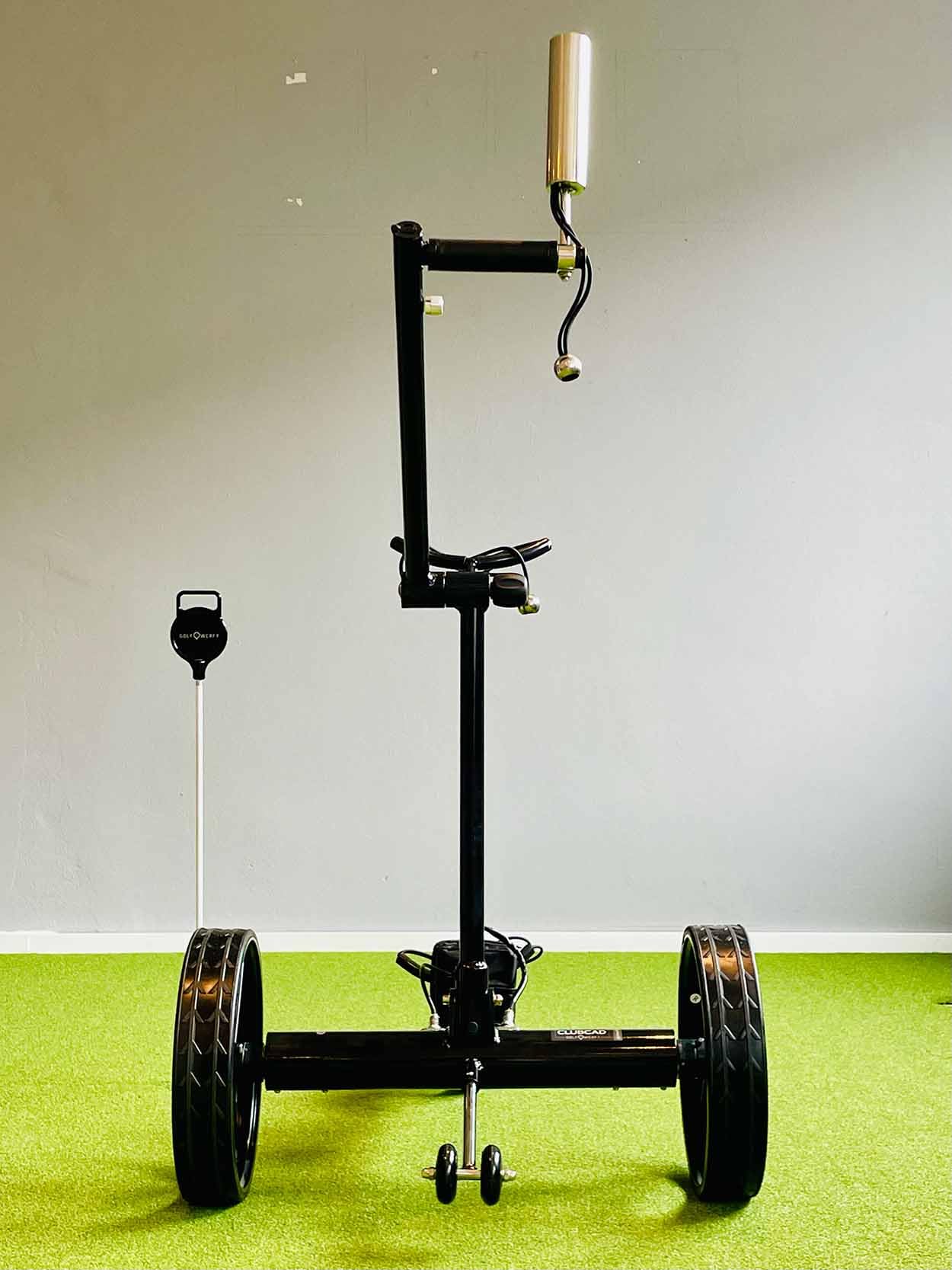 Generisch ClubCad Aluminium Elektro Golftrolley mit Fernbedienung