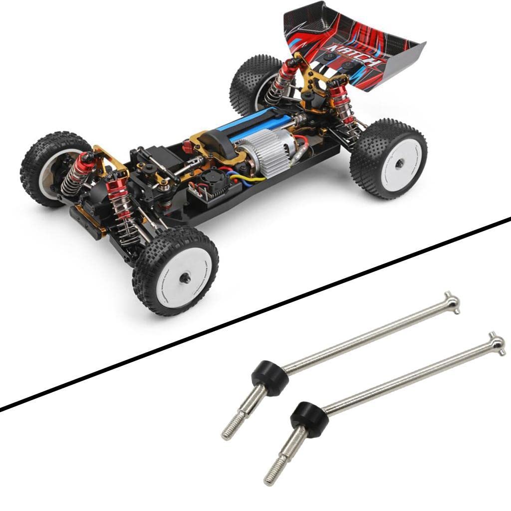 Harilla Eje De Transmisión Delantero Para WLtoys 104001 1/10 – Repuesto De Aleación De Aluminio De 108 Mm, Duradero Y Fácil De Instalar