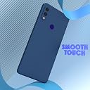 Pikkme Mi Redmi Note 7 / Note 7 Pro/Note 7s Back Cover Soft Matte Liquid Silicone TPU | Camera Protection | Shockproof Slim Back Case (Blue) gallery image