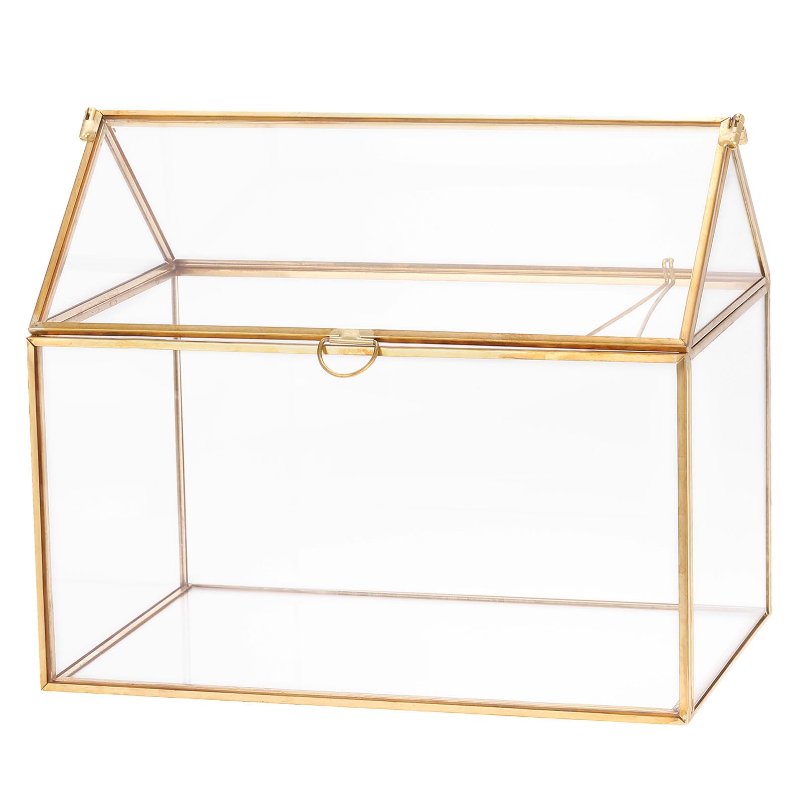 Caja de cristal para tarjetas de boda para evitar pérdidas de sobres en recepción