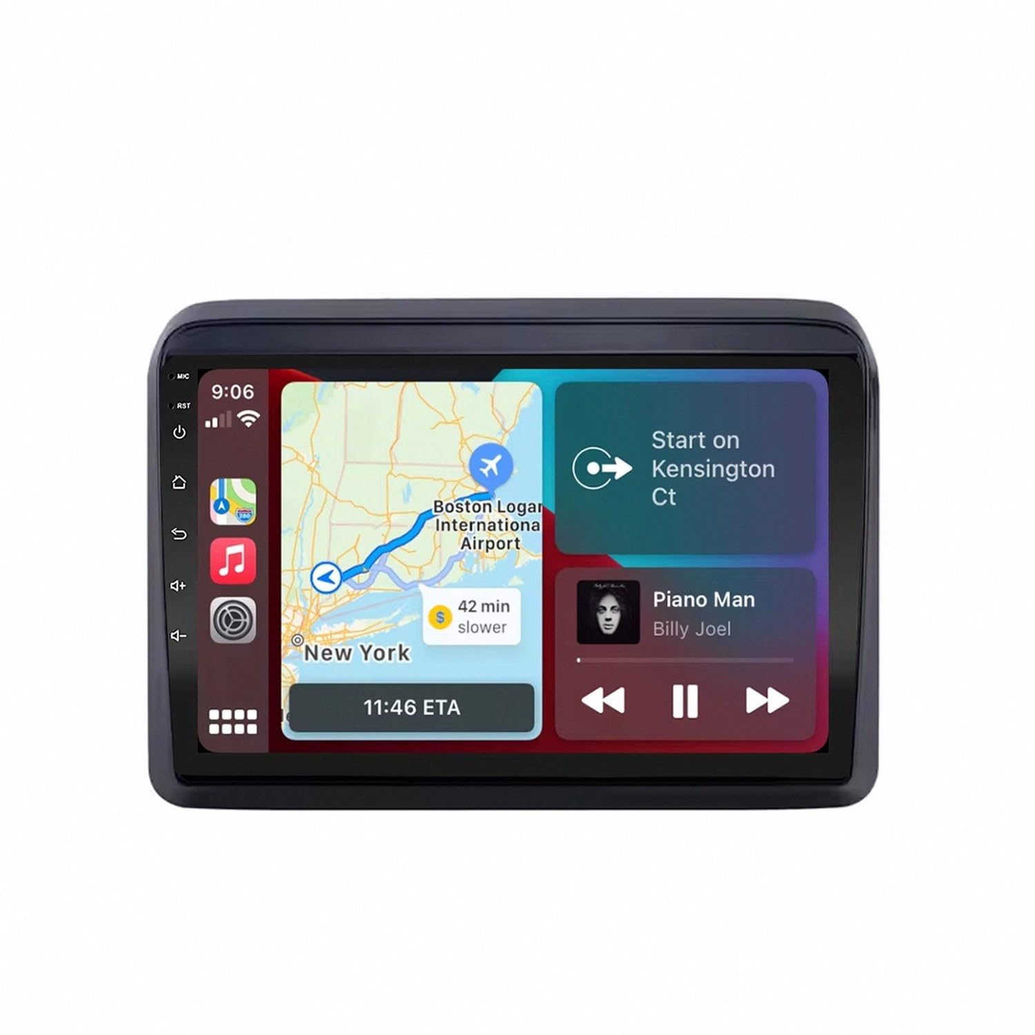Navegador GPS Suzuki Wagon R con control por voz Siri y conexión Airplay para smartphone 8