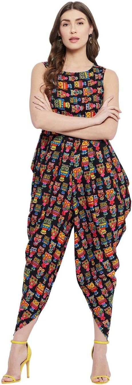 Uptownie LiteElasticated Ethnic Dhoti Jumpsuit