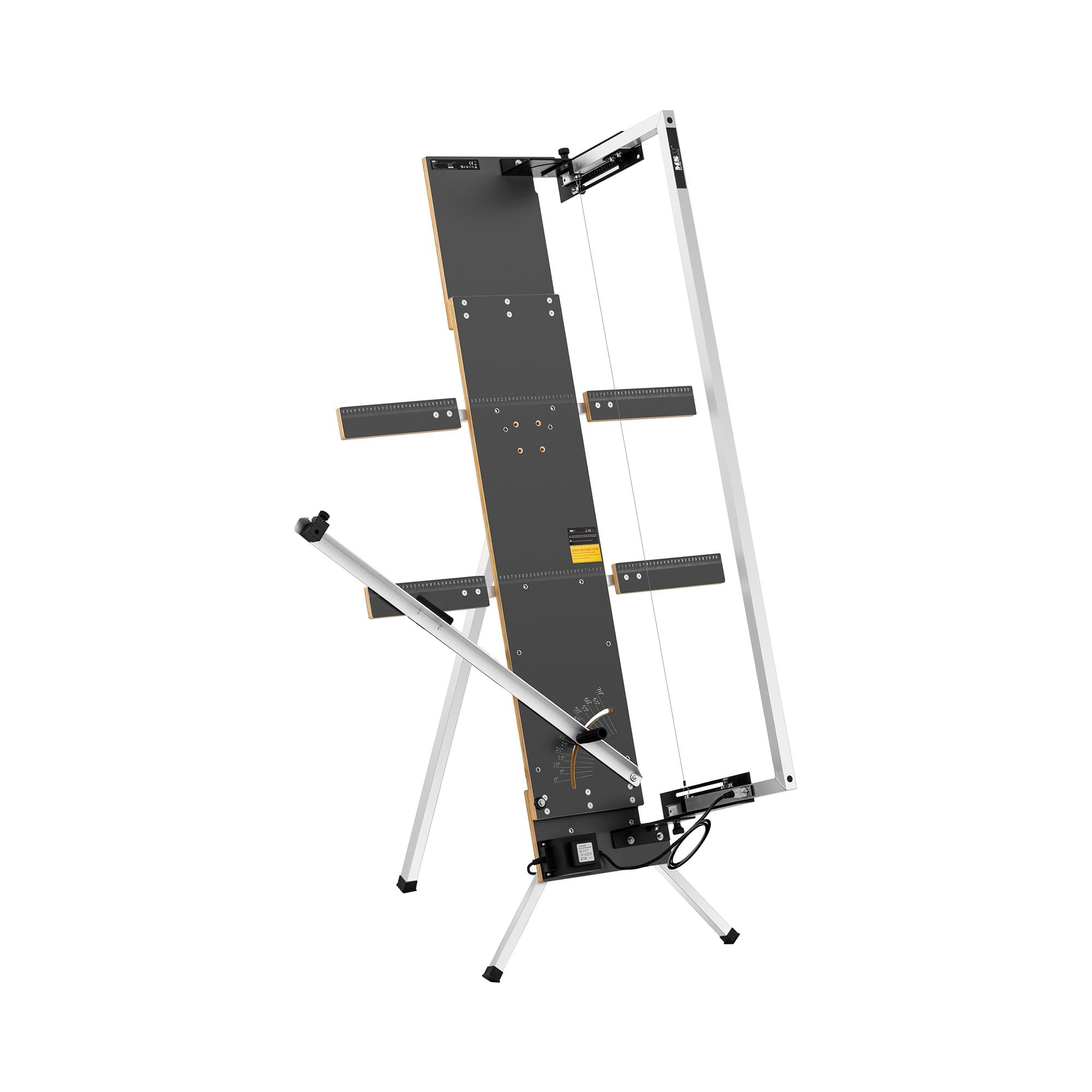 MSW nóż do styropianu ze stojakiem 200 W 1300 mm / 350 mm w zestawie drut do cięcia styropianu styropianu piła termiczna
