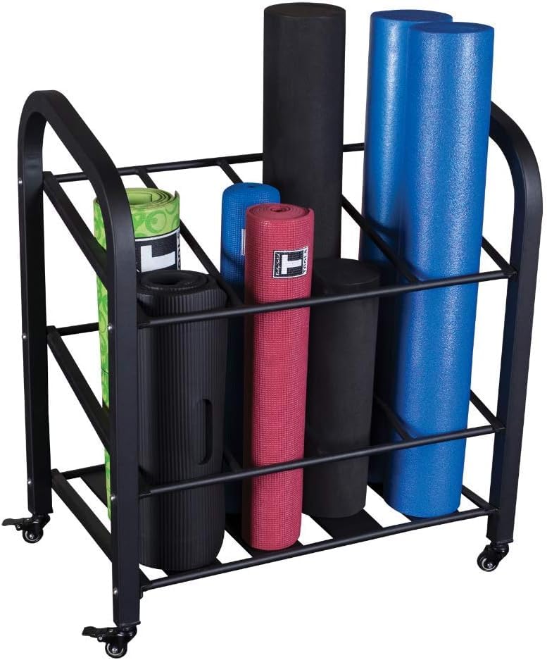 Amazon.com : Body-Solid (GYR500 Foam Roller Storage Organizer and