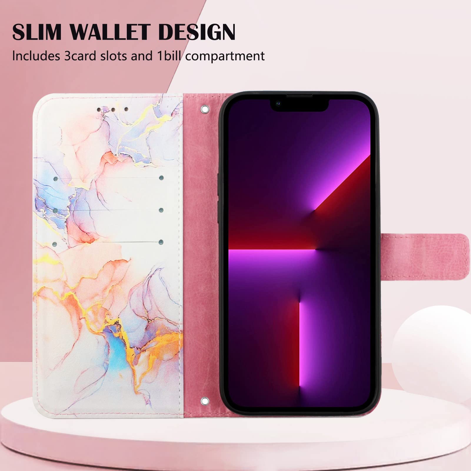 Étui Bandoulière Pour Oppo Reno6 Pro 5G - Housse Avec Boucle Ceinture - Noir - Neuf K-S-Trade