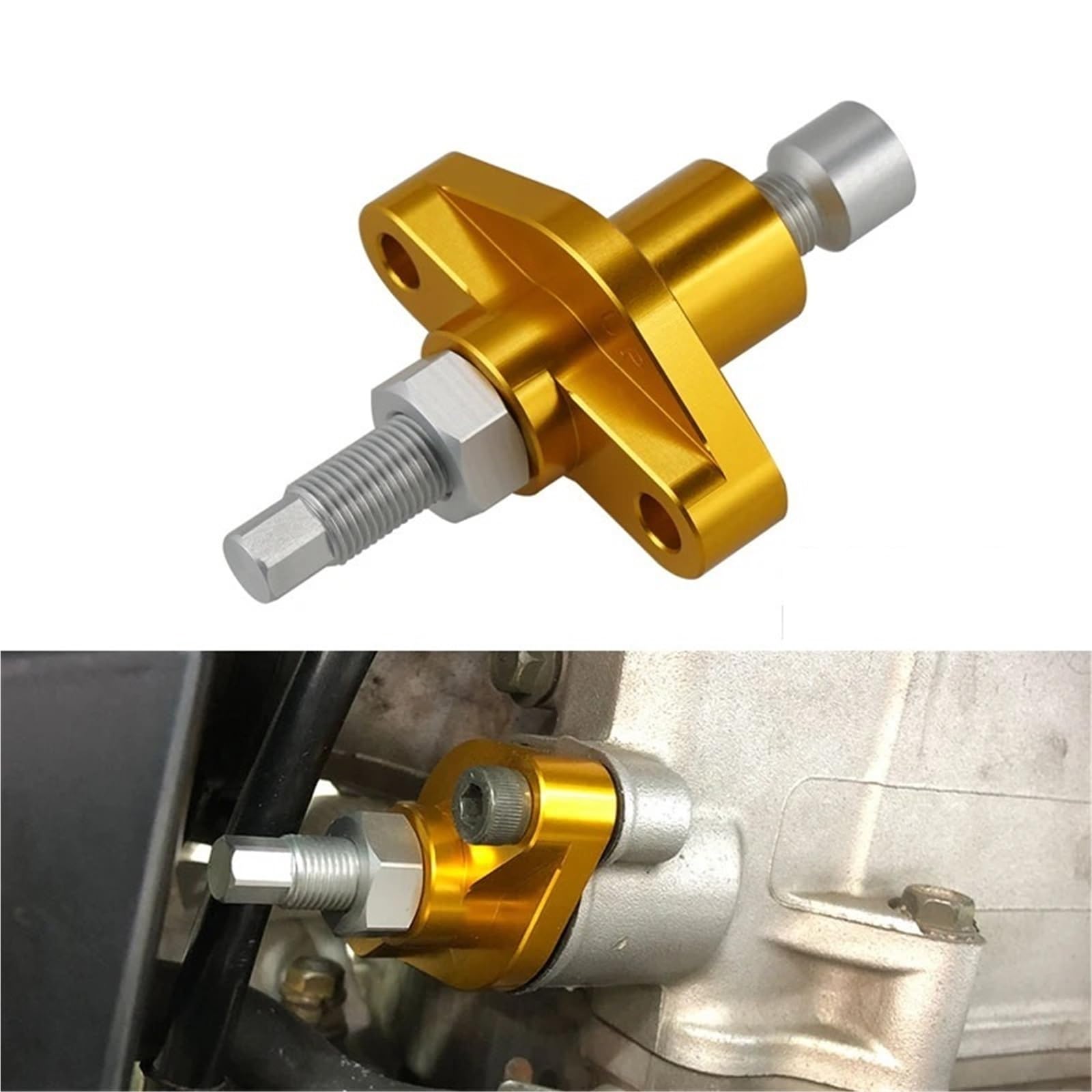 Adatto per Suzuki DRZ400E DRZ400S DRZ400SM 2000-2024 Tendicatena a camme protezione forcella(C)
