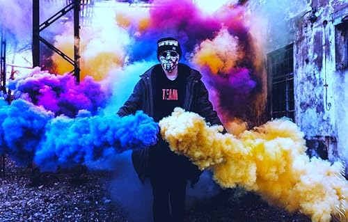 Enola Gaye WP40 Smoke Grenade: Wire Pull® Coloured Smoke Flare Bomb Ideal for Weddings ~ Gender Reveal ~ Photography ~ Special Effects (Red) - Image 6