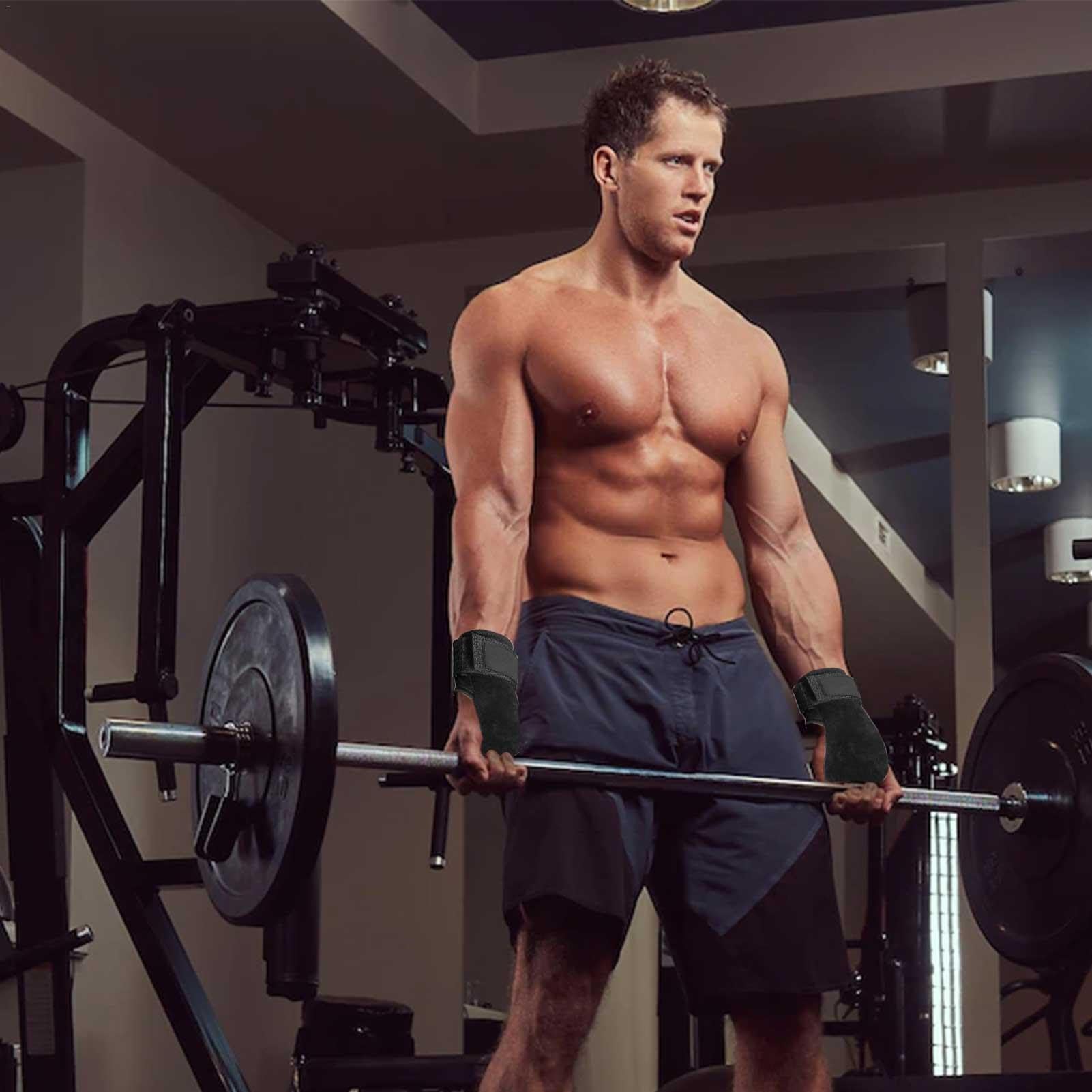 10 impugnature per trazioni, in pelle di , per bilanciere e | ginnastica, ideali per ginnastica, trazioni, sollevamento , kettlebell e allenamento
