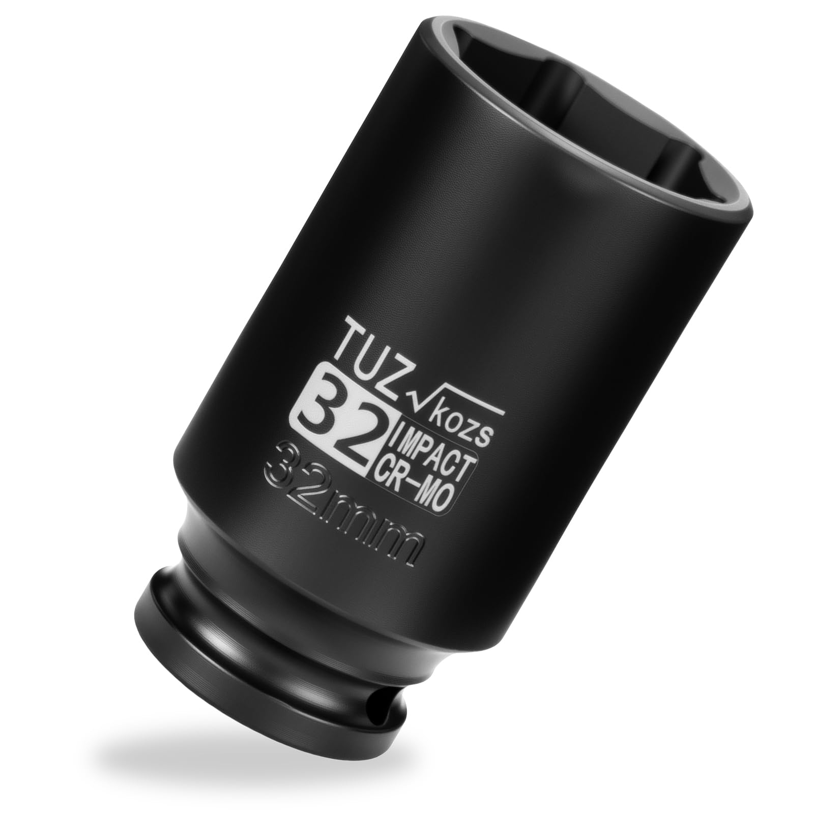1/2 Inch Drive 32mm Deep Metric 6 Point CR-MO Impact Socket