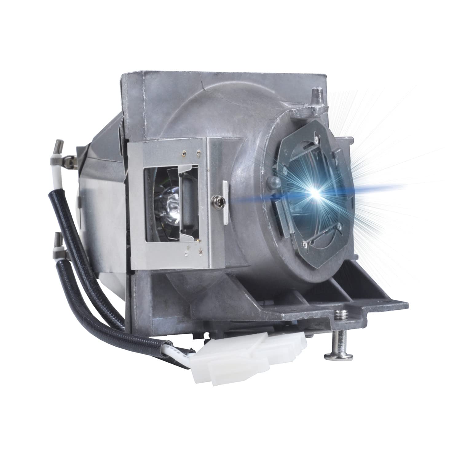 AWO 5J.JGP05.001 Replacement Lamp Bulb with Housing Fit for BenQ DX825ST,MS550,MW826ST,MX550,MX604,MX604W,MX808PST,MX808ST,MX825ST Projectors