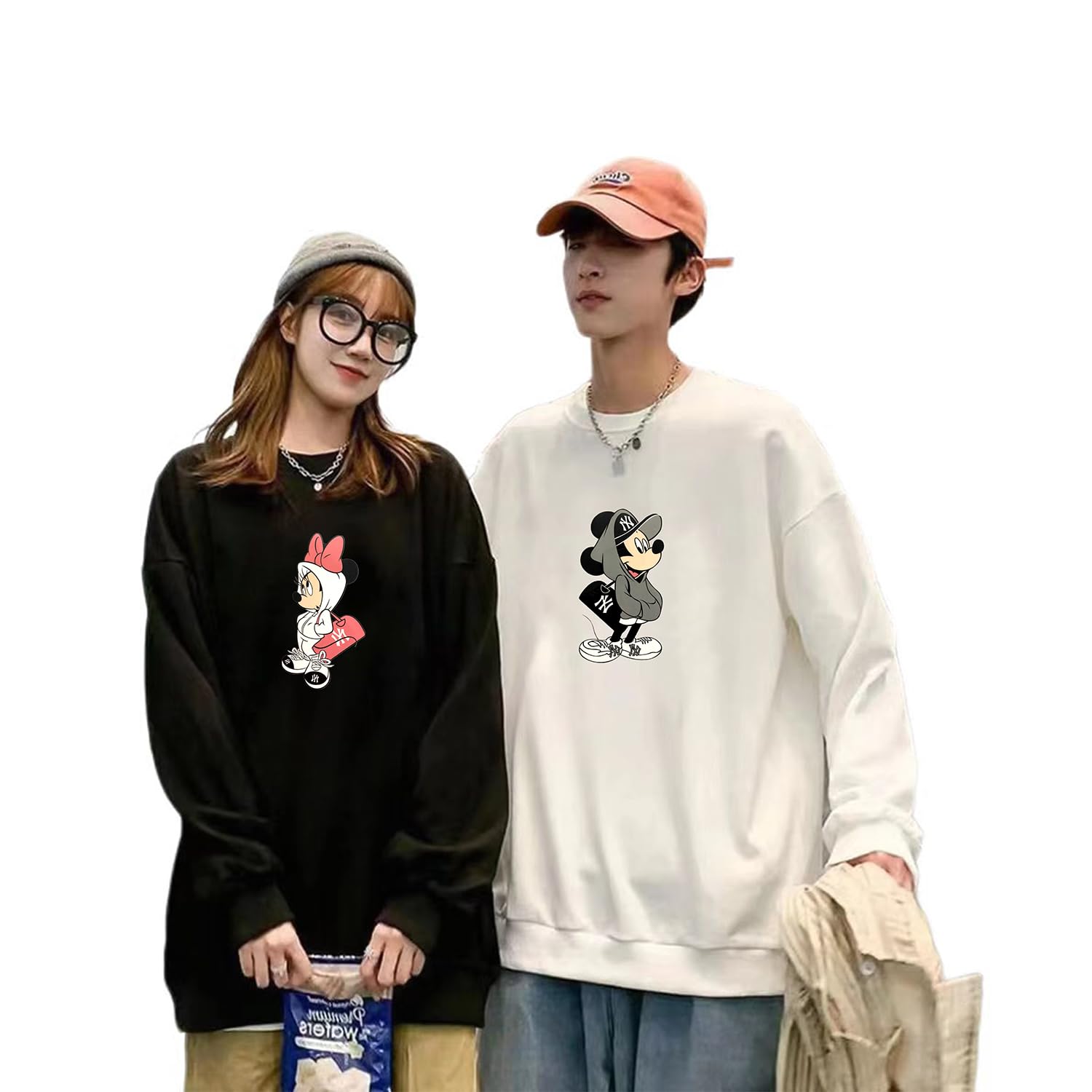 Amazon.co.jp: [JKILN] ディズニートレーナー ペアルック 親子服