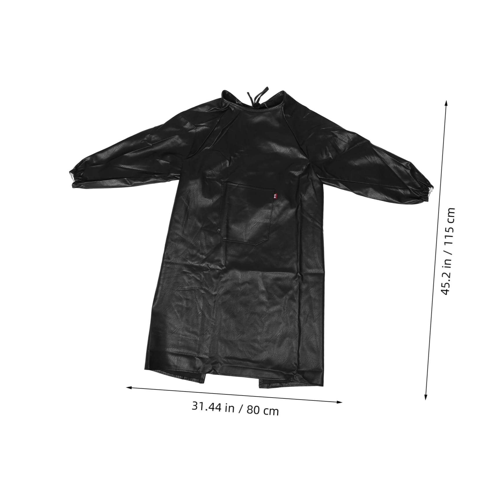 DEARMAMY Heavy Duty Waterproof Smock Long Sleeve Work Apron Kitchen Cleaning Dog Grooming Dishwashing Lab Wear