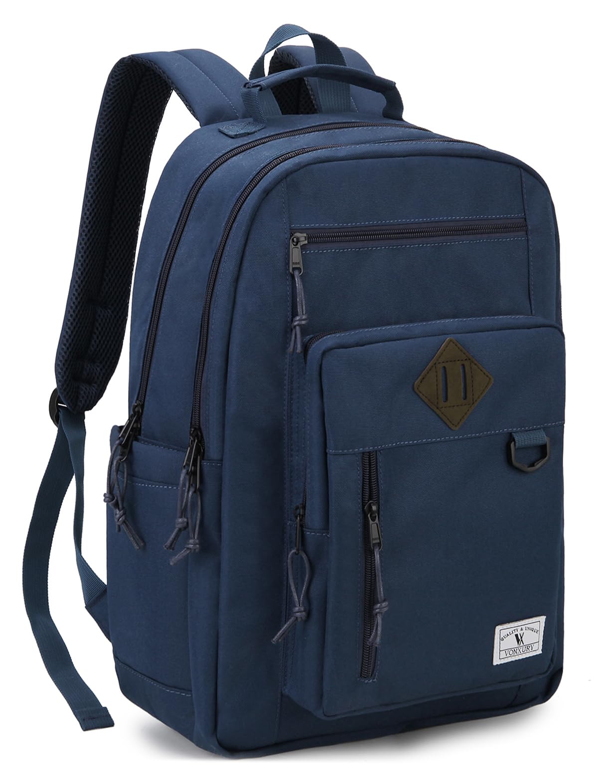 VX VONXURY Zaino Scolastico, Grande Daypack Casual Resistente All'acqua Con Doppi Confronti Zaini Da Viaggio Leggeri