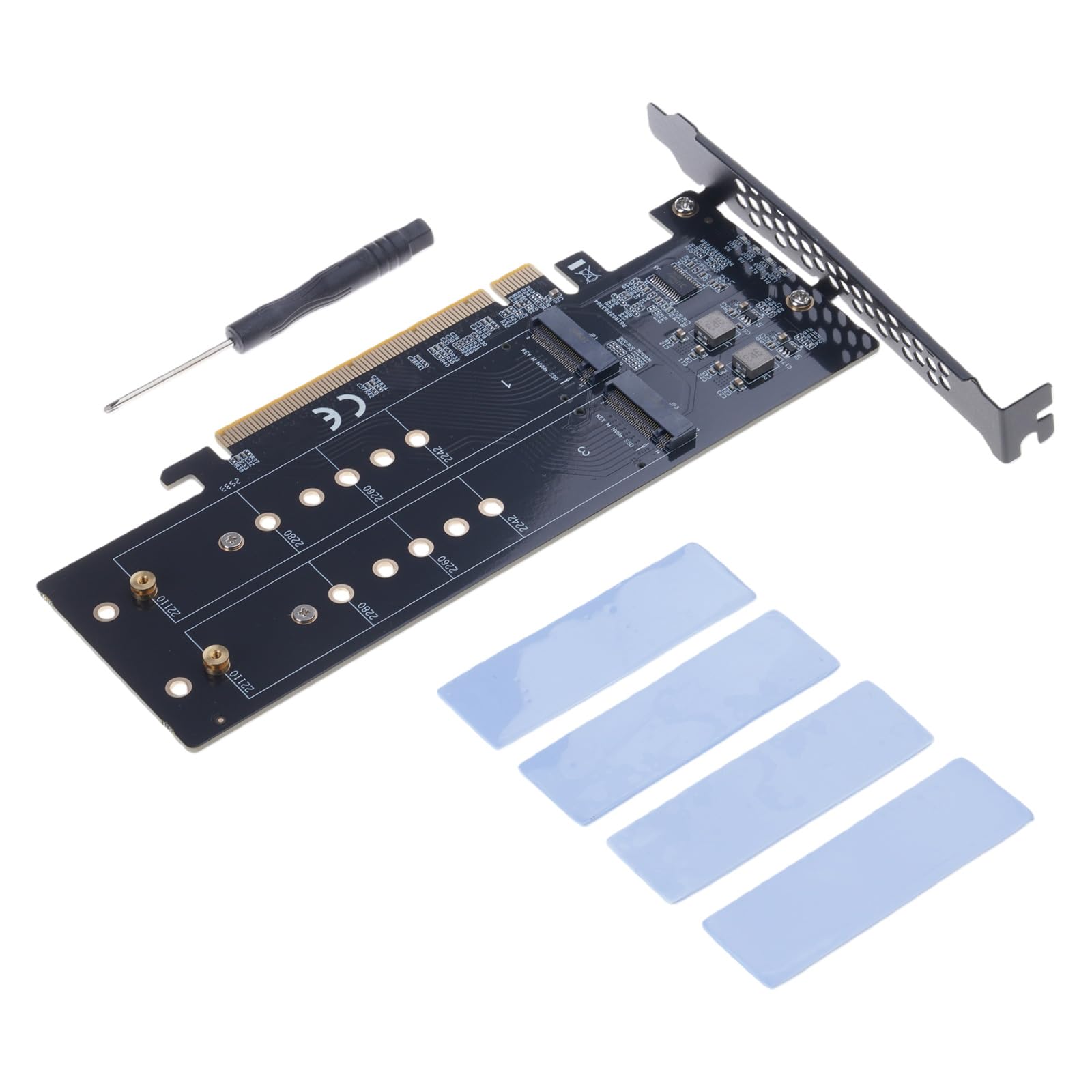 Scheda espansione PCIe Gen4 X16 Alte Prestazioni Che Offre Larghezza Banda 64 Gbps Accesso rapido Storage Installazione Rapida Scheda connessione Computer