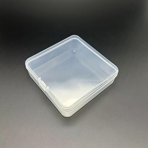 Miniatura 9 de 12 recipientes de almacenamiento de plástico transparente pequeños con tapas, ideales para suministros de manualidades, joyas, juguetes pequeños,