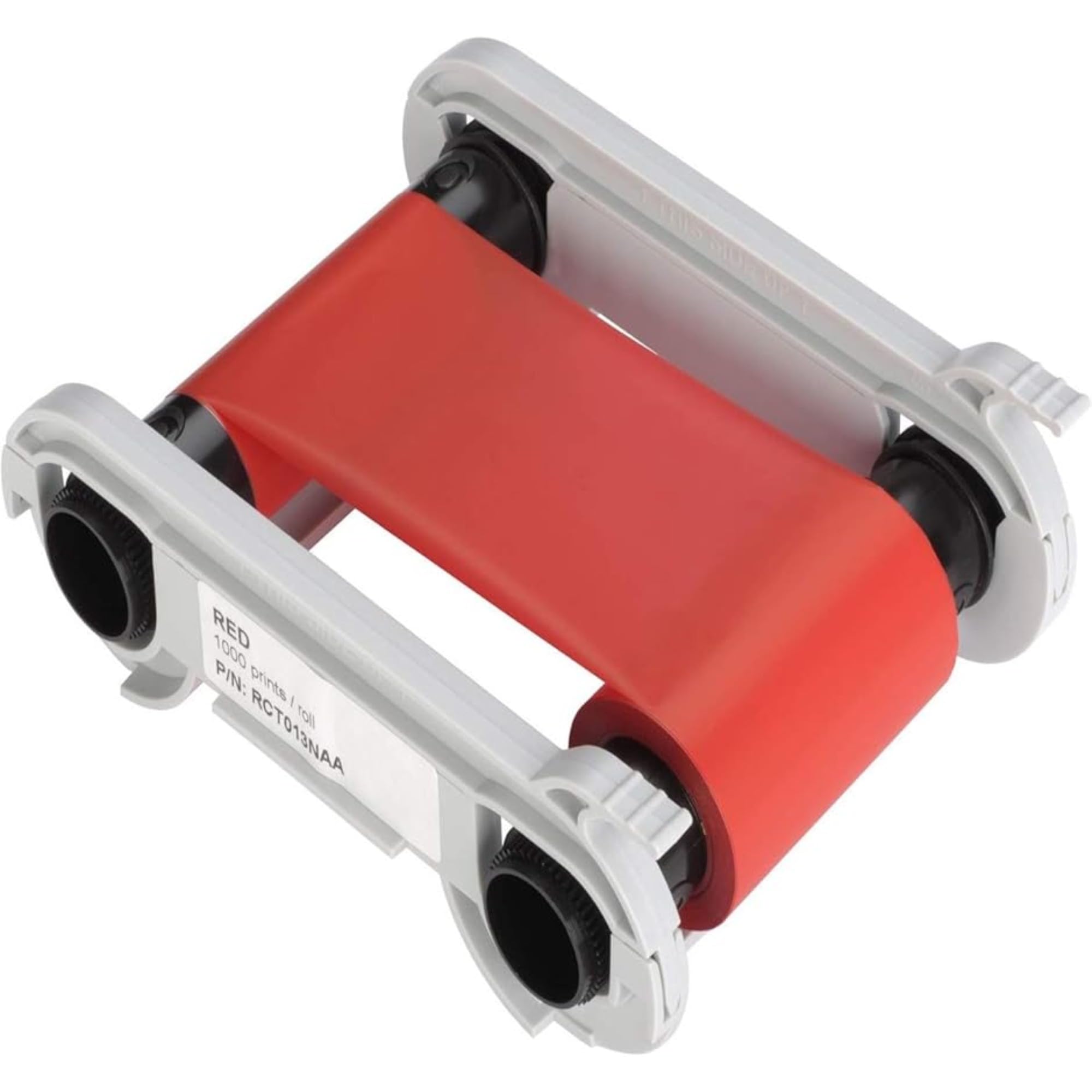 RCT013NAA Rotes Farbband kompatibel mit Evolis Primacy Zenius Edikio Flex Edikio Duplex Druckern 1000 Bilder
