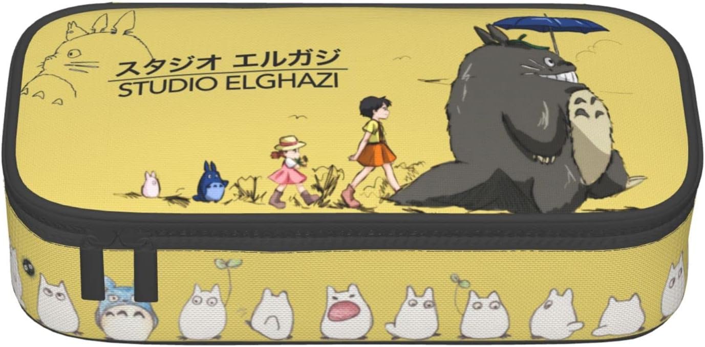 Kawaii Anime Pencil Case Large Pencil Pouch With Zipper