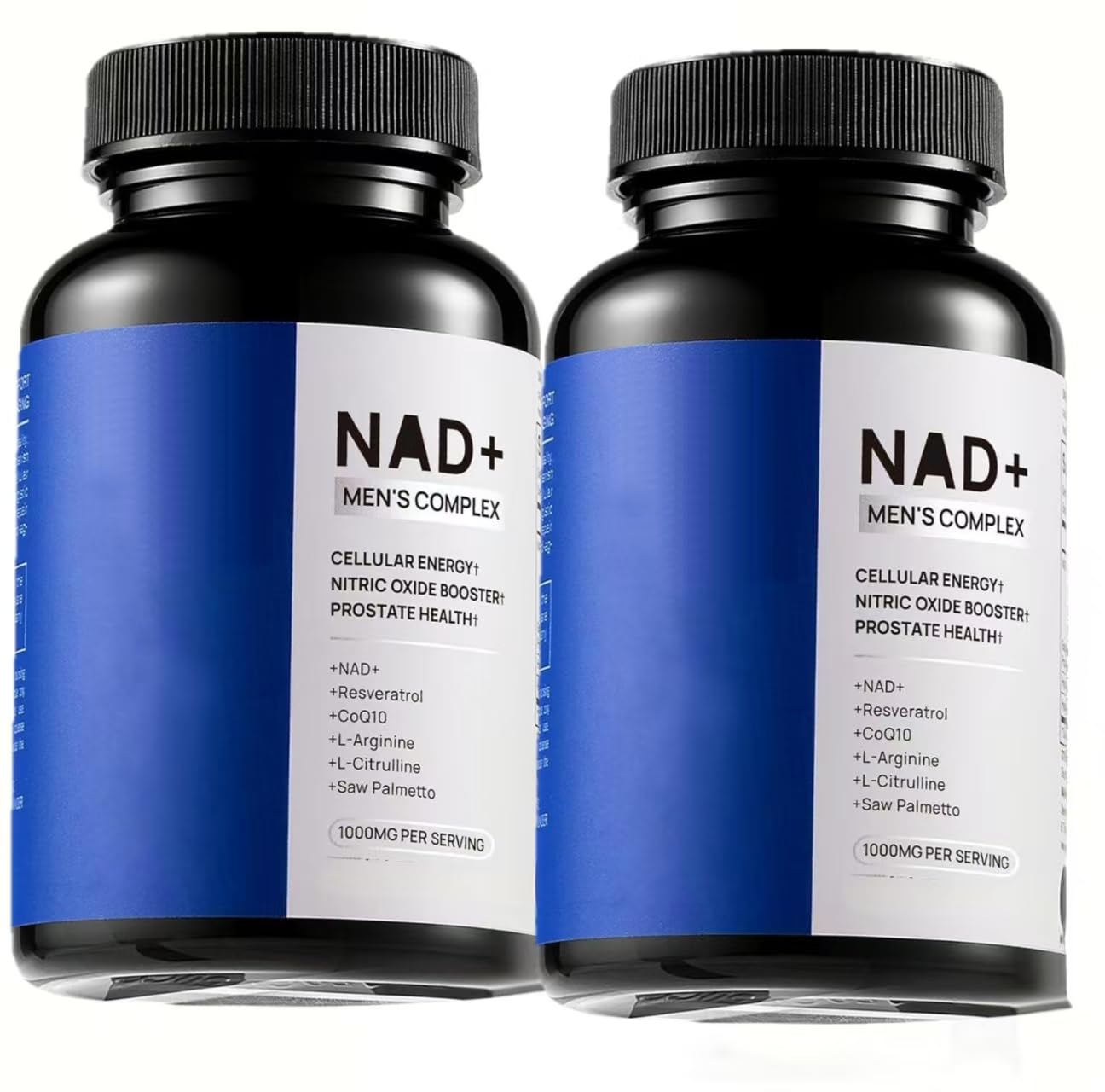 NAD+ para hombres: aumenta la concentración celular y el envejecimiento saludable Juego de 2,2 PCS