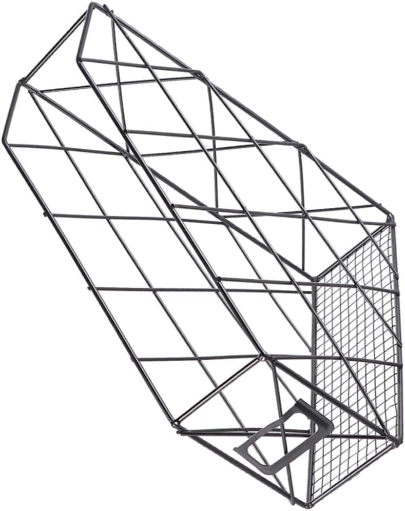 Cabilock 3pcs Iron Desktop Bookshelf Rack Portable Wrought Iron File Organizer for Books and Magazines Elegant Black Storage for Home Office Use